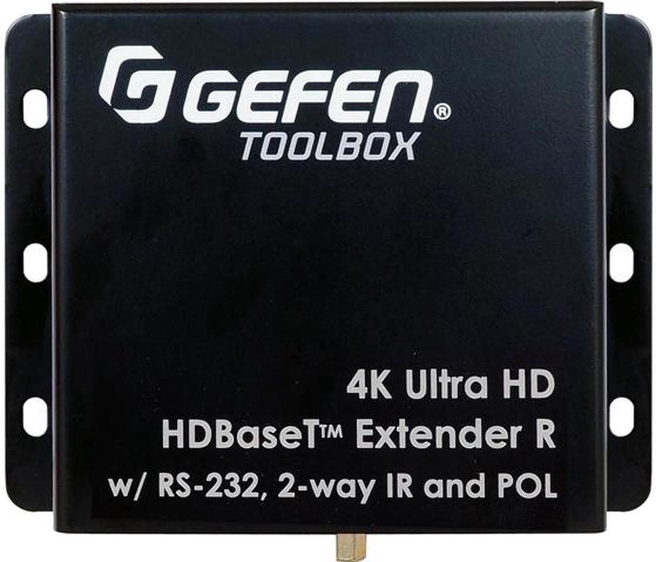 Main image of Gefen 4K Ultra HD HDBaseT Extender W/ RS-232, 2-way IR, and Bi-Directional POL