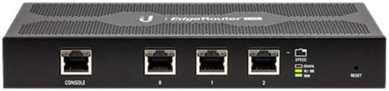 Alt view image 4 of 7 - Ubiquiti ERLite-3-US Edgemax EdgeRouter Lite-3 3x Gigabit LAN Ports