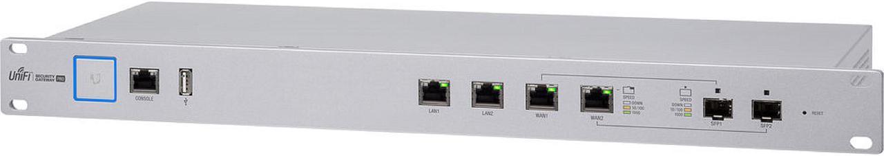 Ubiquiti Networks USG-PRO-4 Enterprise Gateway Router with 2 Combination SFP/RJ-45 Ports