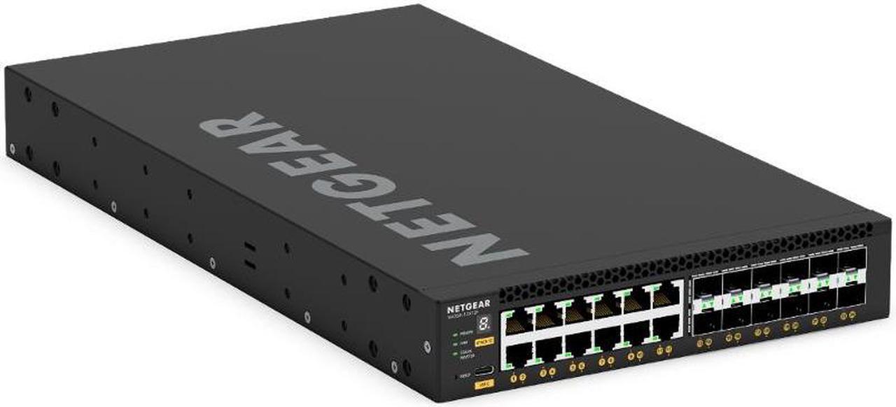 Alt view image 4 of 8 - NETGEAR 12x10G/Multi-Gig and 12xSFP+ (XSM4324) Managed Switch | XSM4324