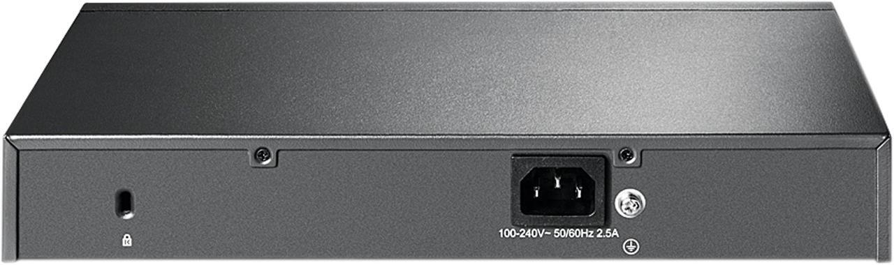 Alt view image 4 of 4 - TP-Link TL-SG2210MP | Jetstream 10 Port Gigabit Smart Managed PoE Switch | 8 PoE+ Ports @ 150W, 2 SFP Slots | Omada SDN Integrated | PoE Recovery | IPv6 | Static Routing | Limited Lifetime Protection