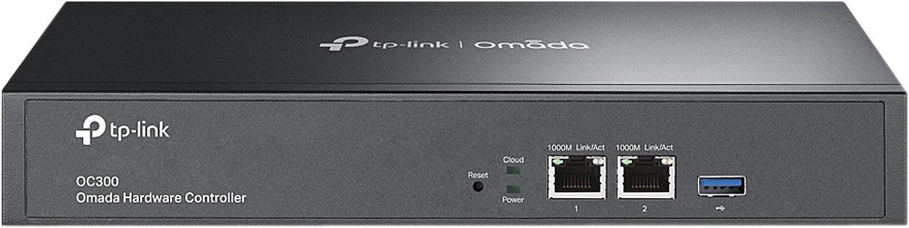 TP-Link Omada Hardware Controller | SDN Integrated | 2 Gigabit Port + 1 USB 3.0 Port | Manage Up to 500 Devices | Easy & Intelligent Network Monitor & Maintenance | Cloud Access & Omada App (OC300)