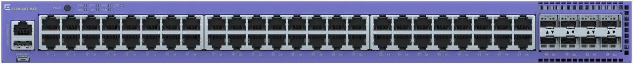 Alt view image 3 of 5 - Extreme Networks 5320 48-Port Ethernet Switch, 8 x 1/10Gb SFP+ ports | 5320-48T-8XE