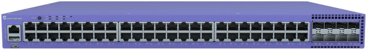 Alt view image 2 of 4 - Extreme Networks 5320 48-Port 30W PoE Switch, 8 x 1/10Gb SFP+ ports | 5320-48P-8XE