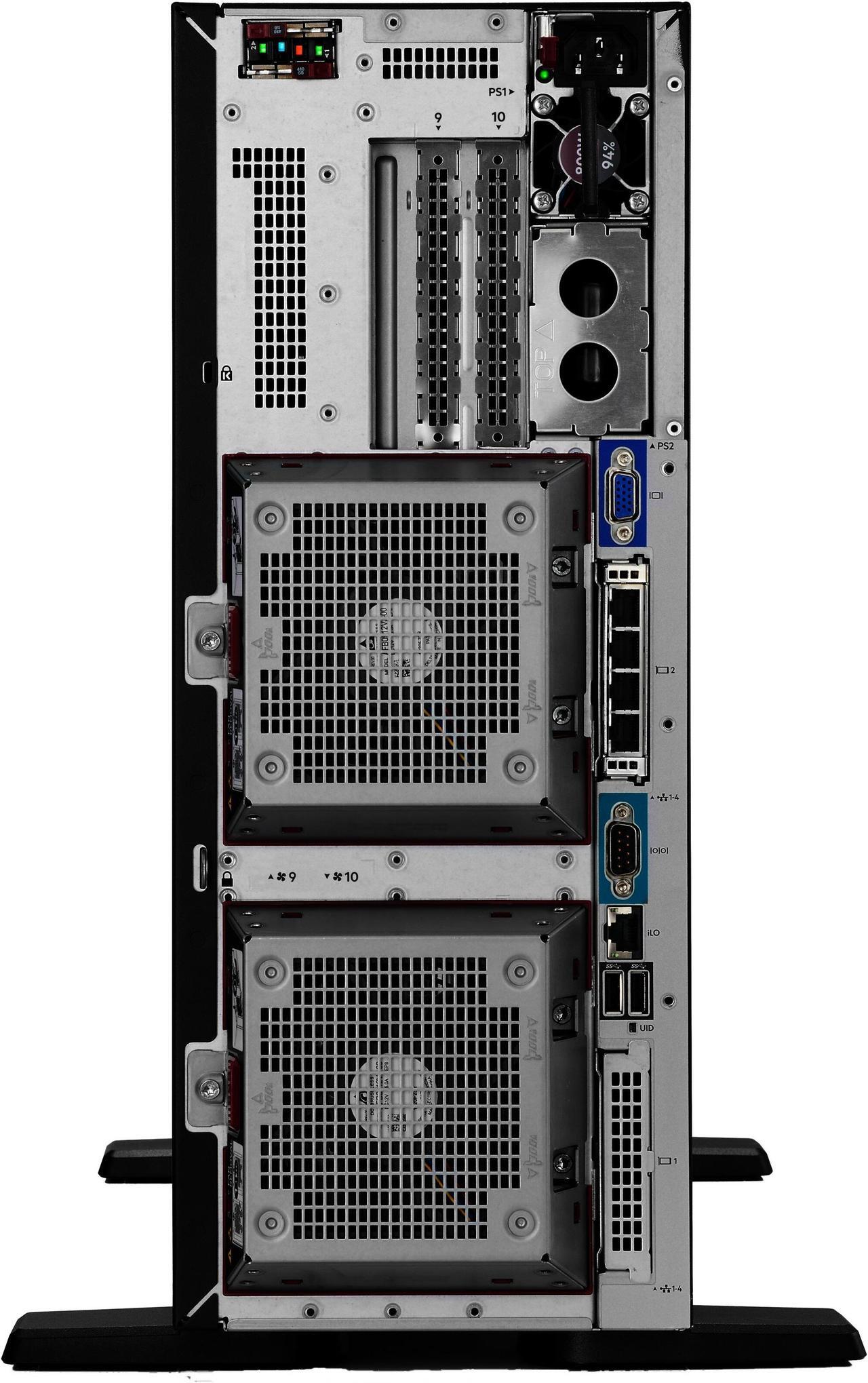 Alt view image 2 of 4 - HPE ProLiant ML350 G11 4U Tower Server - 1x Intel Xeon Silver 4416+ 2 GHz - 32 GB RAM - Serial ATA, Serial Attached SCSI (SAS) Controller - Intel C741 Chip  P53568-001
