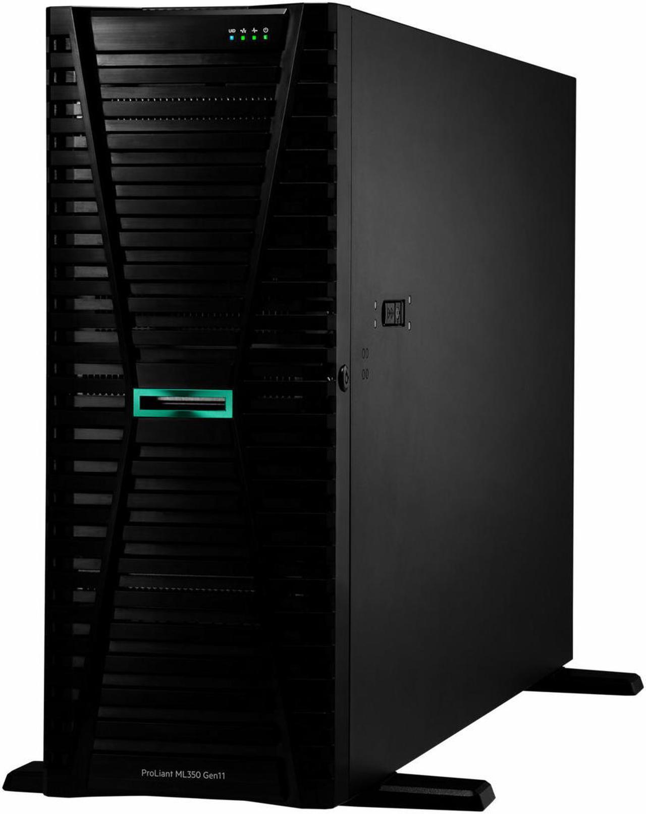 Main image of HPE ProLiant ML350 G11 4U Tower Server - 1x Intel Xeon Silver 4416+ 2 GHz - 32 GB RAM - Serial ATA, Serial Attached SCSI (SAS) Controller - Intel C741 Chip  P53568-001