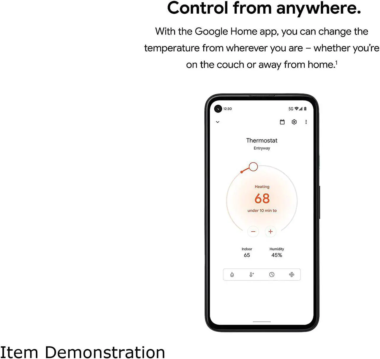 Alt view image 6 of 11 - Google Nest Thermostat (Sand)