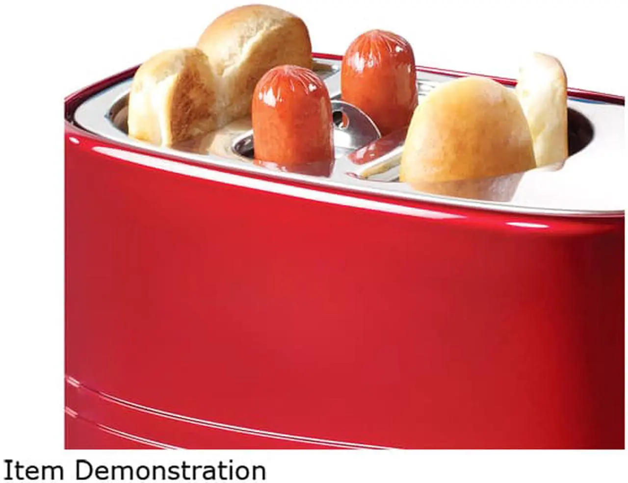 Alt view image 2 of 4 - Nostalgia Electrics HDT600RETRORED Retro Series Pop-Up Hot Dog Toaster