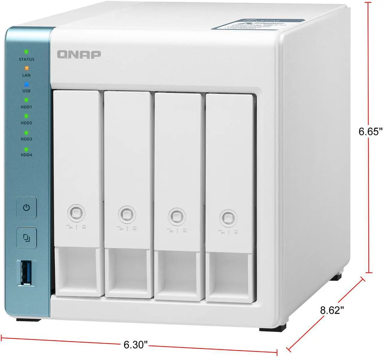 Alt view image 7 of 12 - QNAP - TS-431P3-4G-US