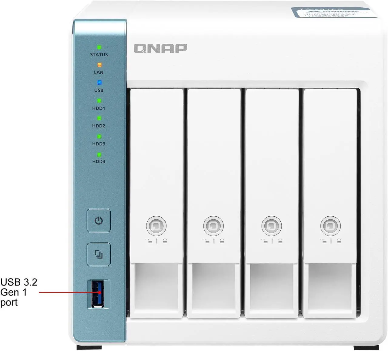 Alt view image 4 of 12 - QNAP - TS-431P3-4G-US