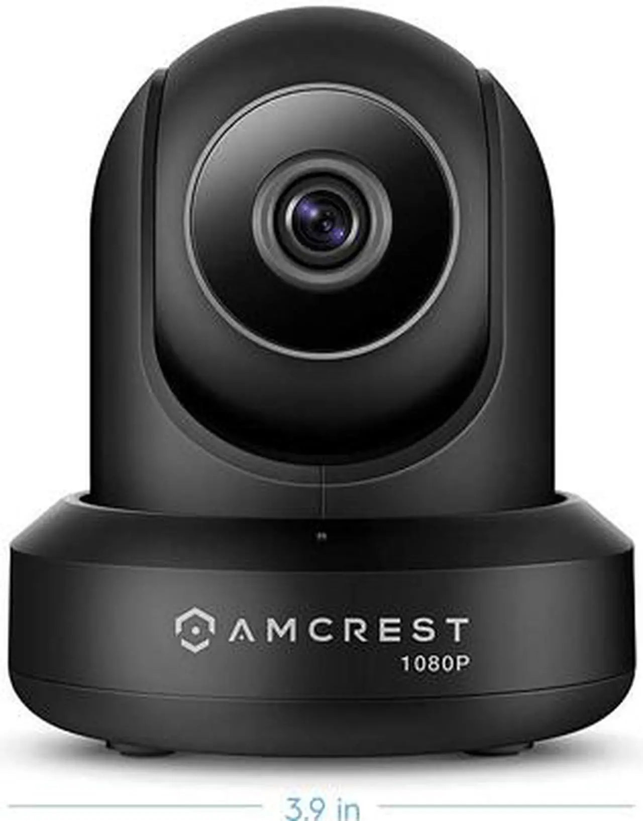 Alt view image 2 of 5 - Amcrest ProHD 1080P WiFi Camera 2MP (1920TVL) Indoor Pan/Tilt Security Wireless IP Camera IP2M-841B (Black)