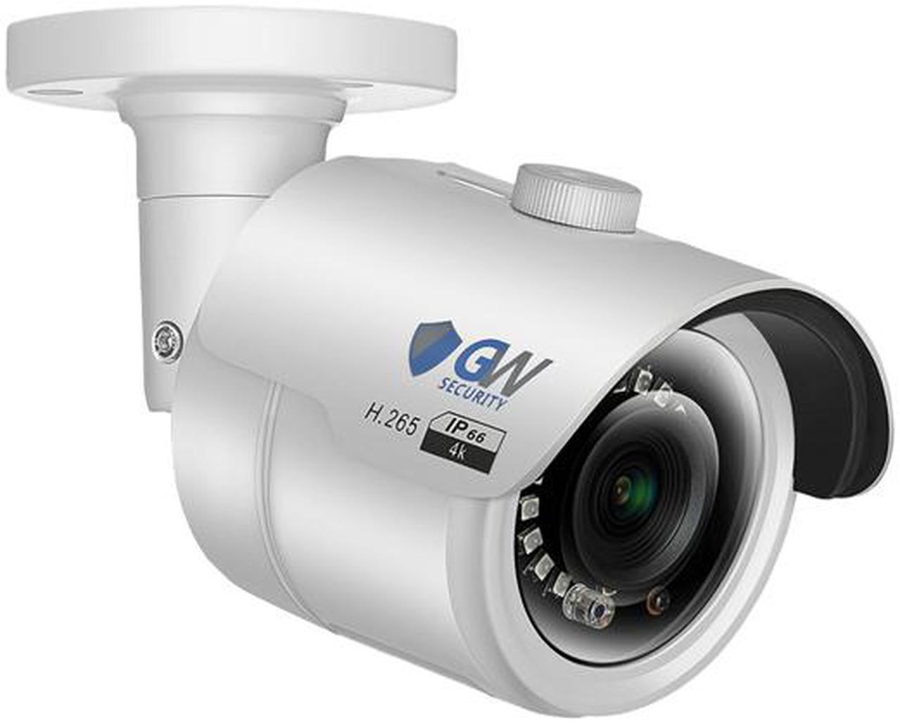 Alt view image 2 of 7 - GW 4K UltraHD 8MP Security Camera System, 8-channel H.265 UHD 4K NVR, 8 x 4K 8 Megapixel Waterproof Bullet PoE IP Cameras, Smart AI Face Recognition Human/Vehicle Detection, 2TB HDD