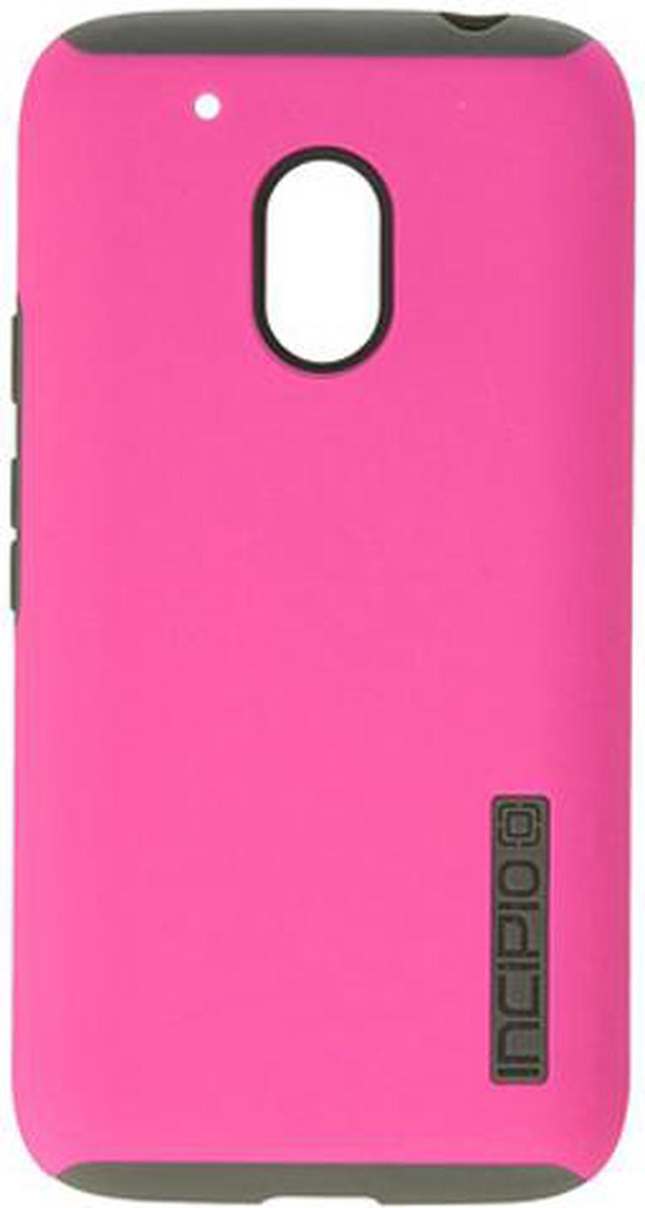 Main image of Incipio DualPro Moto G4 Play Pink/Charcoal