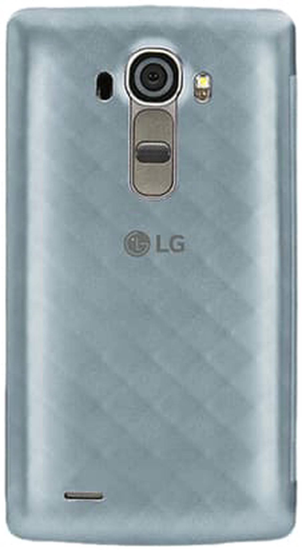 Alt view image 2 of 2 - LG Mobile - Quick Circle Folio Case for LG G4 in Blue