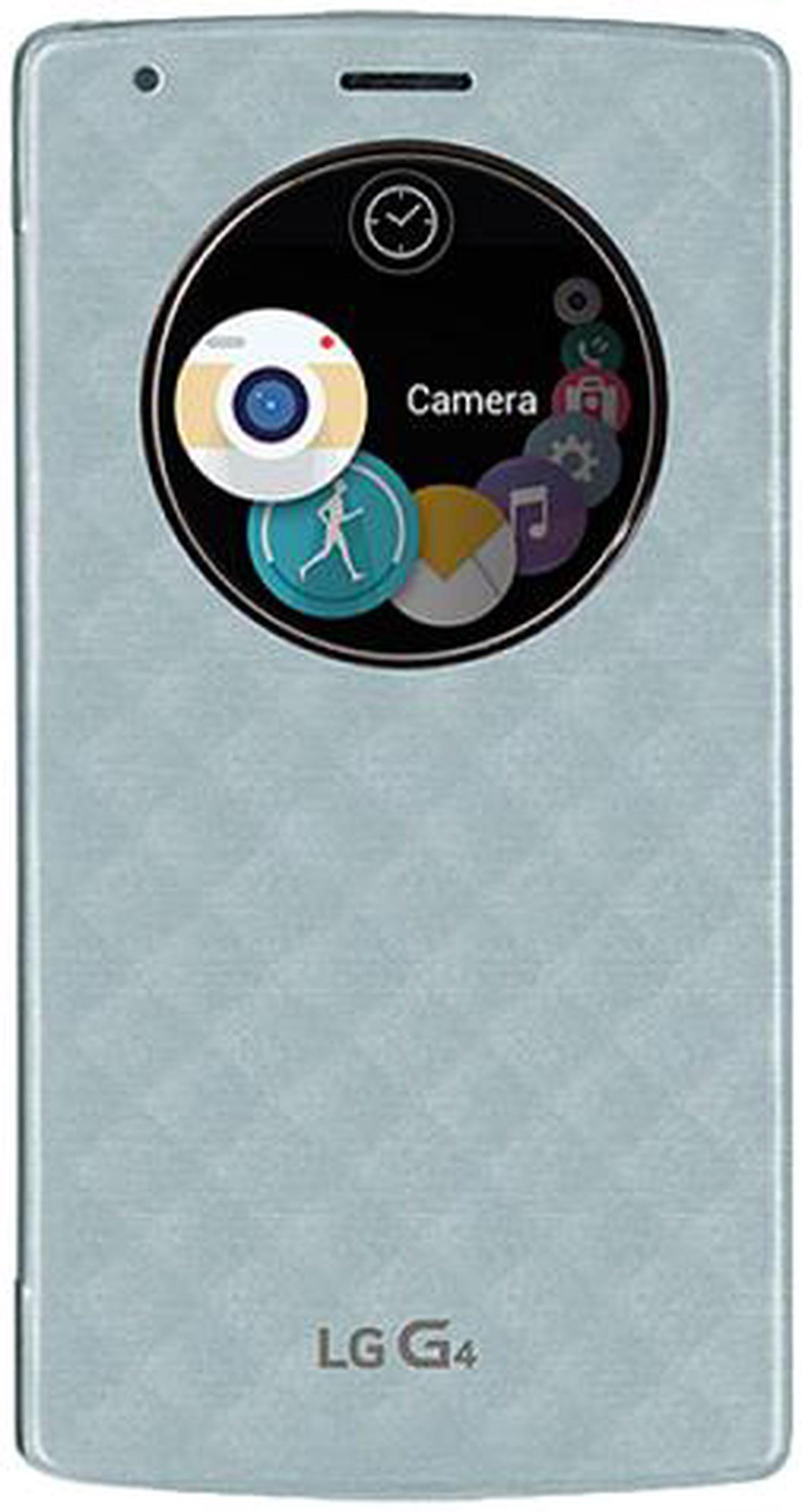 Main image of LG Mobile - Quick Circle Folio Case for LG G4 in Blue