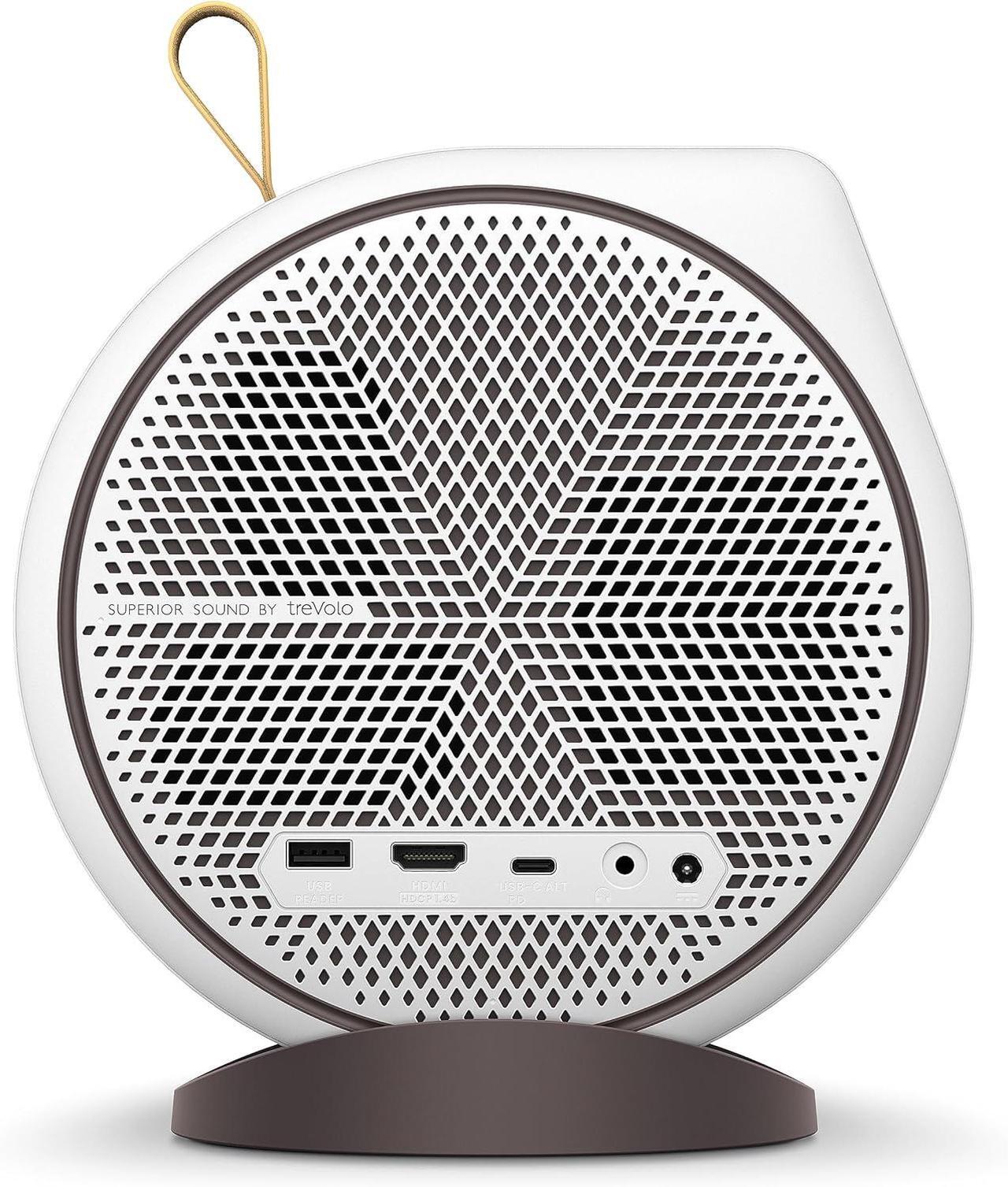 Alt view image 8 of 8 - BenQ GV31 | 300lm 1080p Portable Smart Ceiling Projector with a 2.1CH extra bass Bluetooth speaker and free angle projection