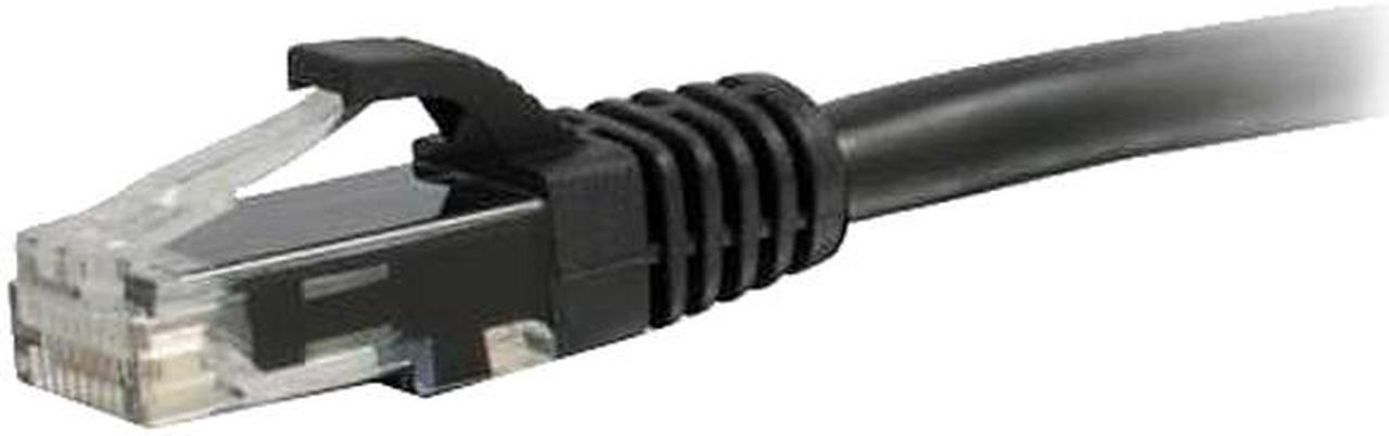 C2G/Cables to Go 00727 Cat6a Snagless Unshielded (UTP) Network Patch Cable, Black (5 Feet/1.52 Meters)