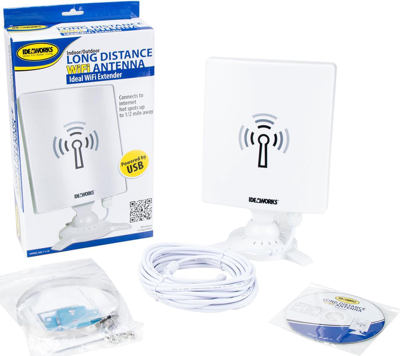 Alt view image 4 of 5 - Ideaworks USB Powered Long Distance WiFi Antenna