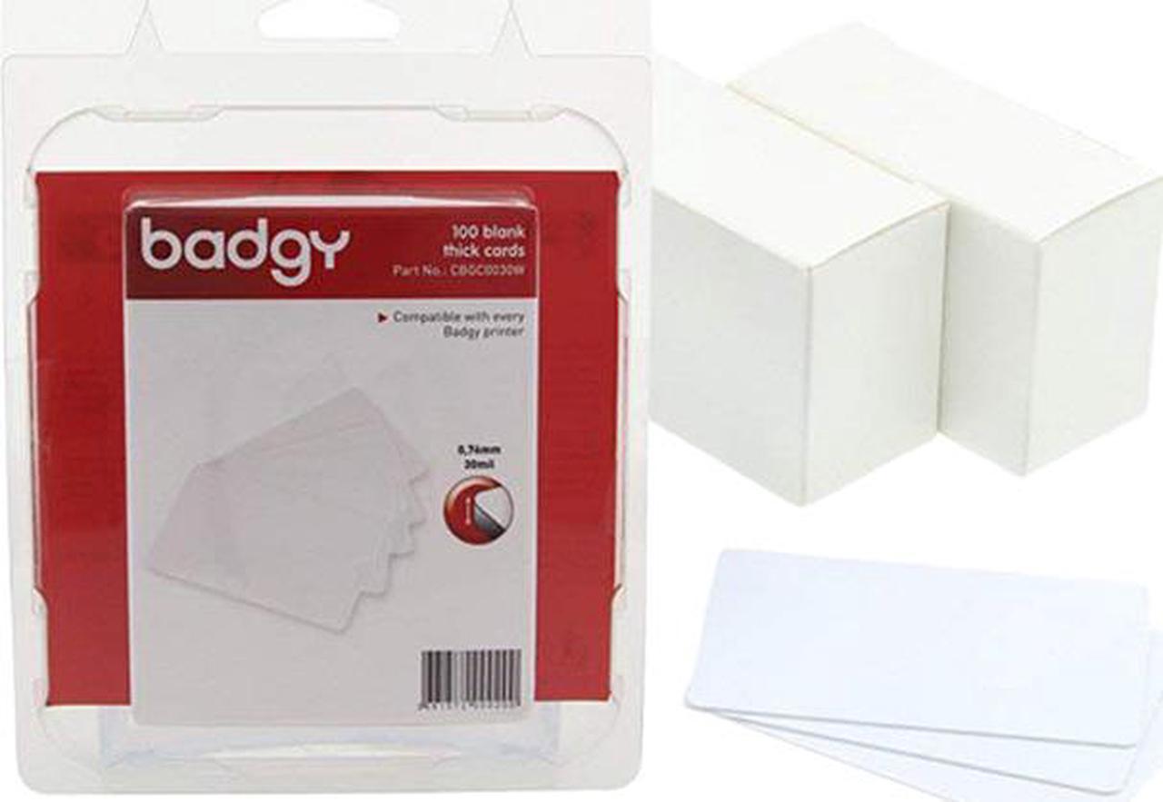 Evolis Badgy Thick PVC Plastic Cards