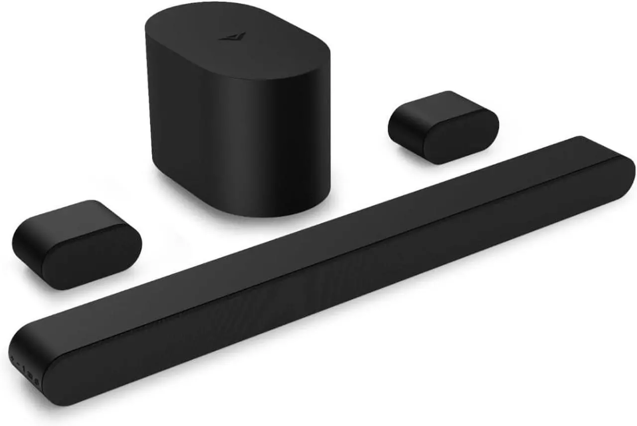 Alt view image 3 of 11 - VIZIO 5.1 Bluetooth Soundbar Speaker, Wireless Subwoofer, Surround Sound w/Dolby Atmos, DTS:X, - SV510X-0806 (2024 Model)