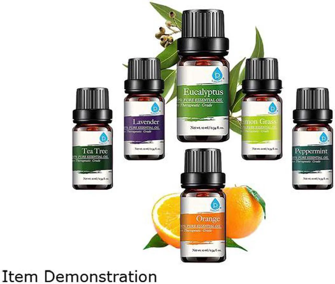 Main image of PURSONIC AO6 PURE ESSENTIALS AROMA OILS 6 PACK INCLUDES