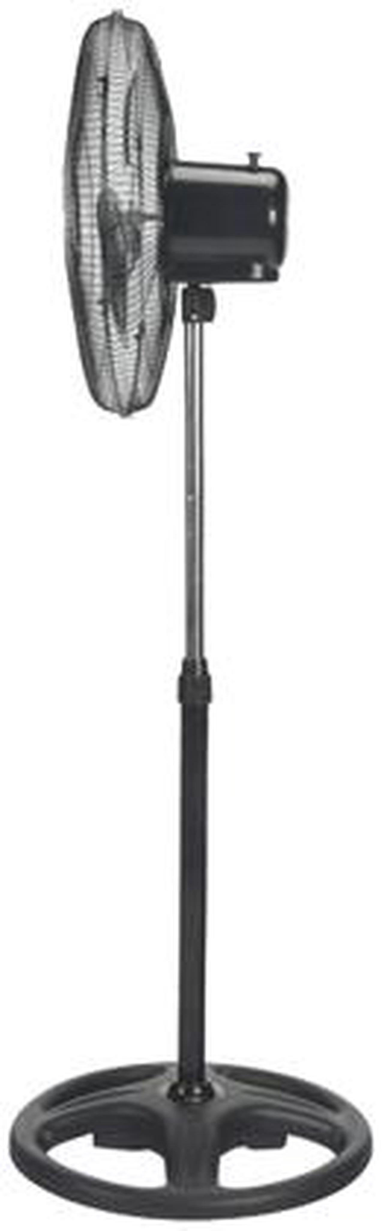 Alt view image 3 of 7 - Vie Air 18" Industrial Heavy Duty Pedestal Oscillating Metal Stand Fan