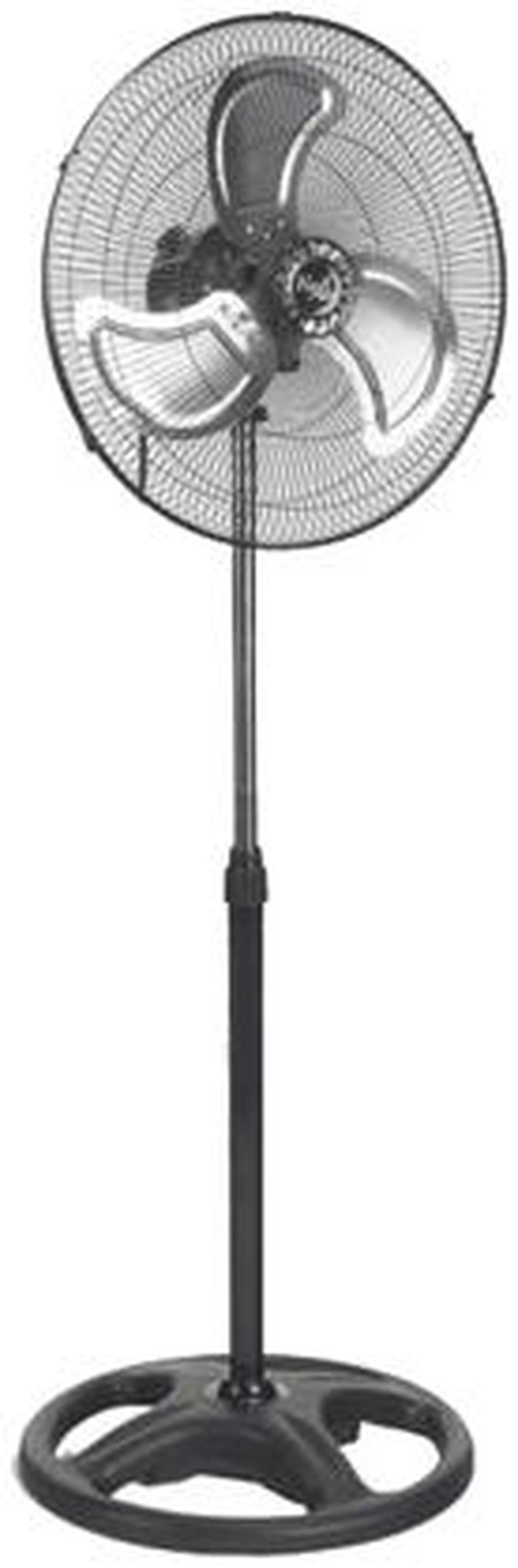 Alt view image 4 of 7 - Vie Air 18" Industrial Heavy Duty Pedestal Oscillating Metal Stand Fan