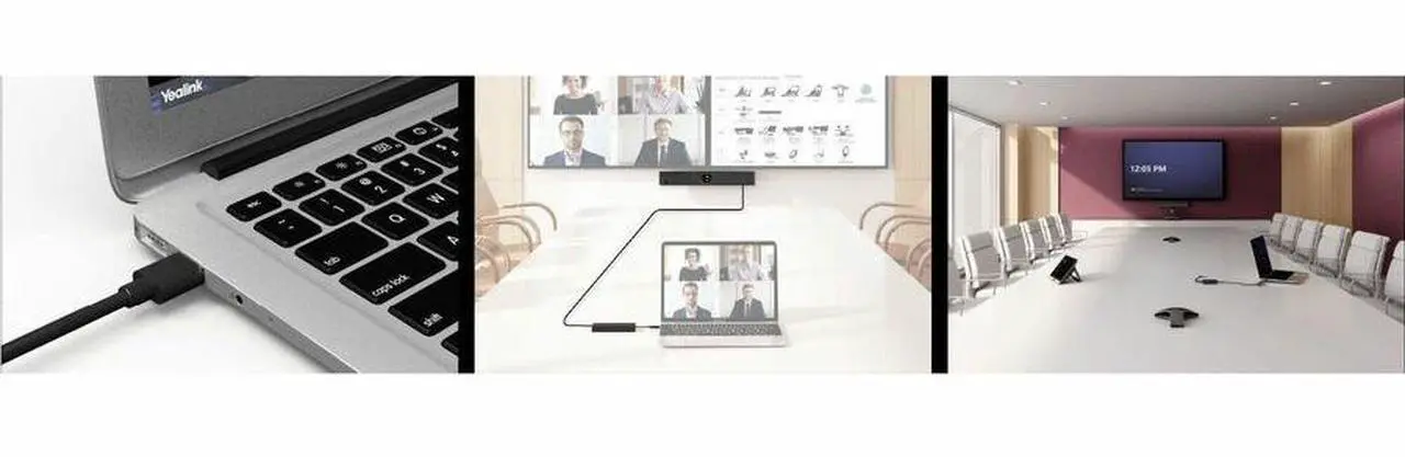 Alt view image 2 of 5 - Yealink MVC BYOD Extender - 328-Foot Range - RJ-45 & USB Connections -  1303113