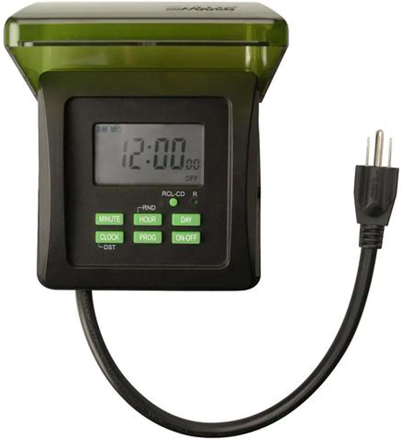 Main image of Southwire Woods 50015 Outdoor 7-Day Heavy Duty Digital 2-Outlet Timer