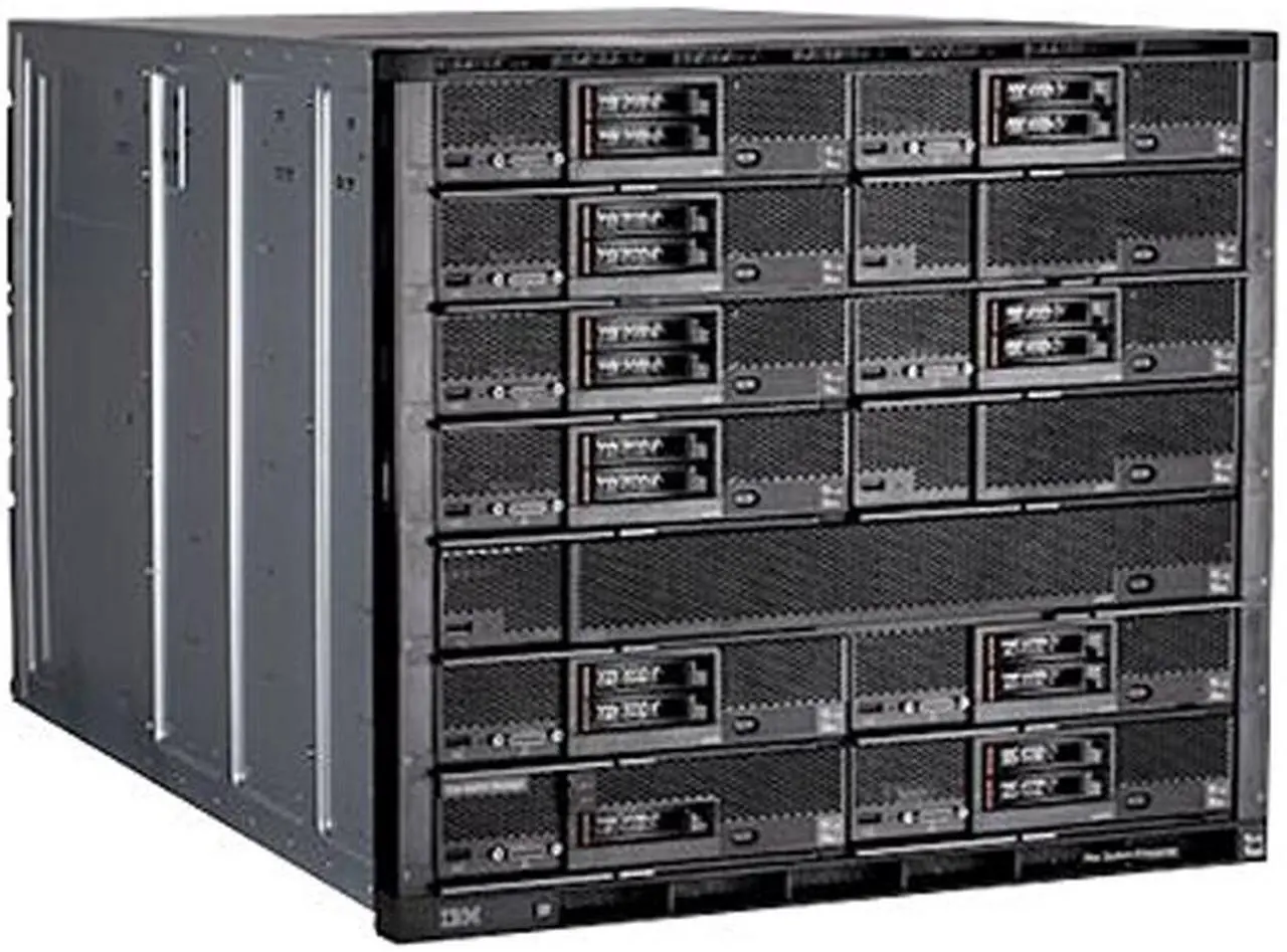 Main image of IBM 8721A1U 10U Rackmount Flex System Enterprise Chassis 8721 up to 14 blades