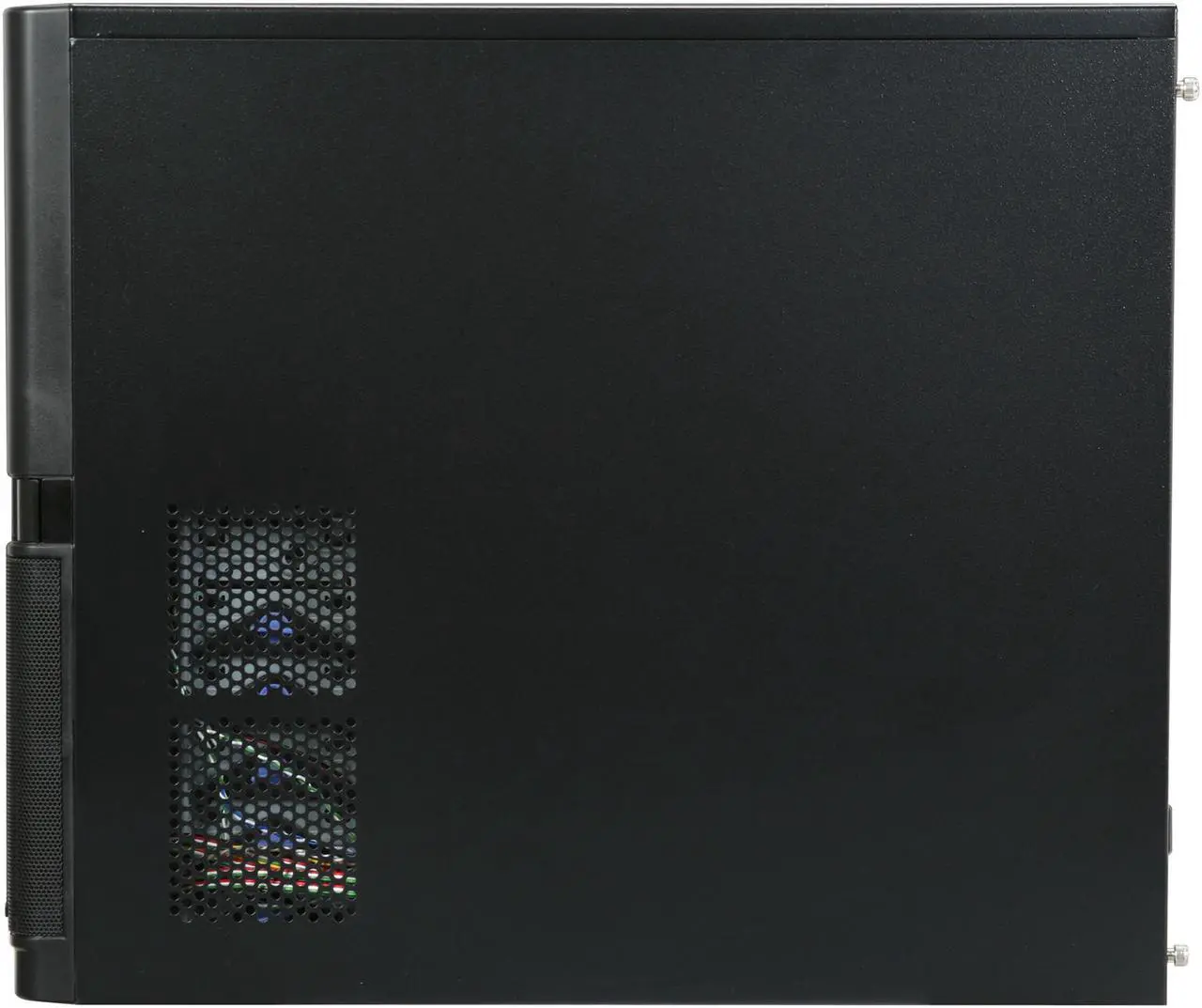 Alt view image 10 of 11 - XCLIO Coolbox Advanced Fully Black Finish 0.5mm SECC Steel ATX Mid Tower Computer Case