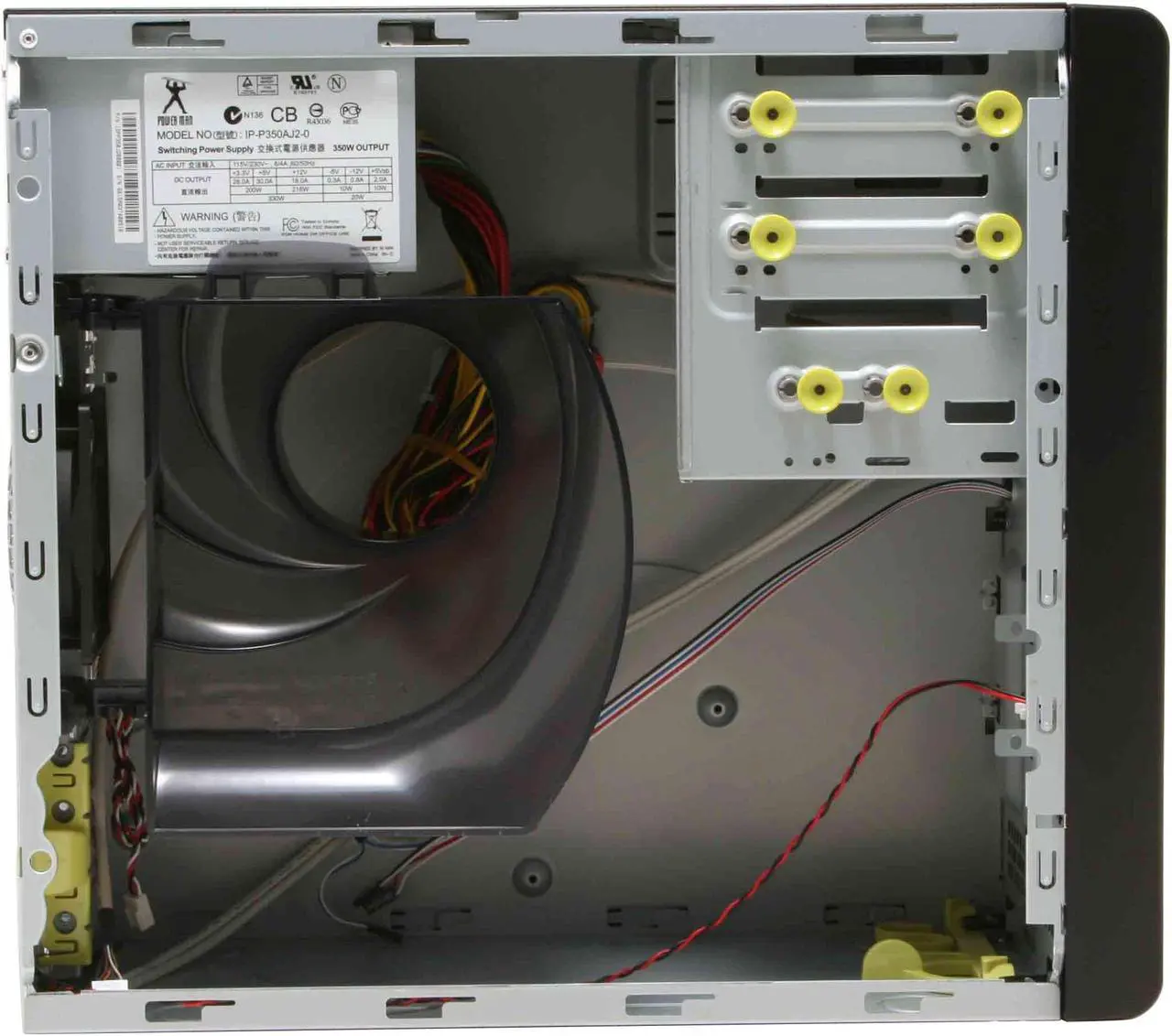 Alt view image 7 of 14 - IN WIN IW-Z583T.J350BFU2AD Black Best Performed SECC Japanese Steel metal ATX Mini Tower Computer Case 350W Power Supply