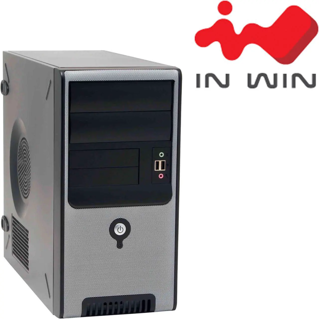 Main image of IN WIN IW-Z583T.J350BFU2AD Black Best Performed SECC Japanese Steel metal ATX Mini Tower Computer Case 350W Power Supply