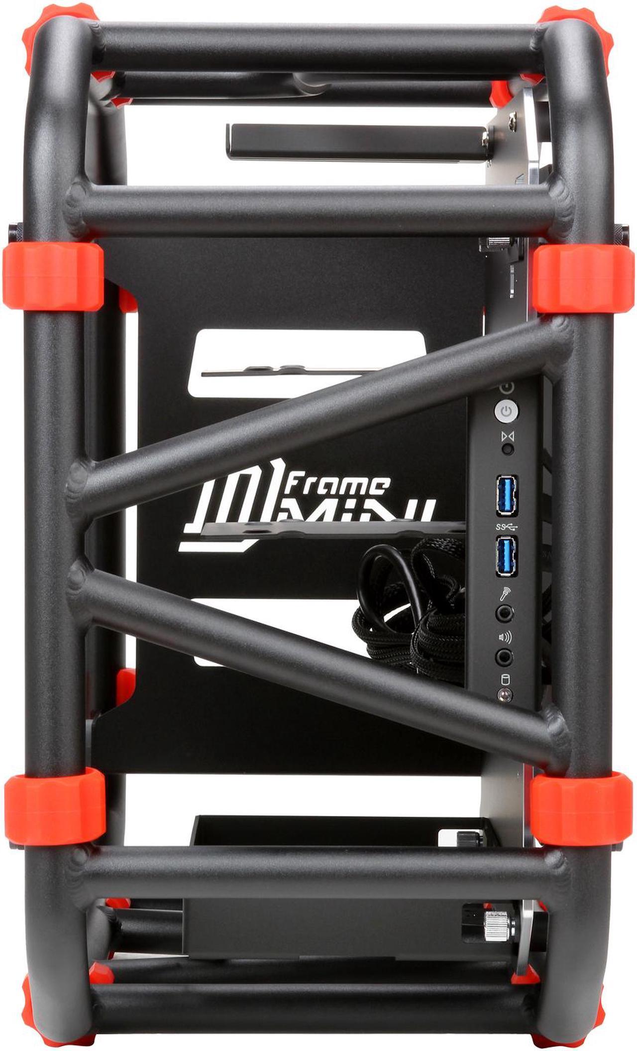 Alt view image 2 of 9 - IN WIN D-FRAME MINI BLACK Black Aluminum Computer Case Support ATX12V/EPS (Up to 220mm) Power Supply