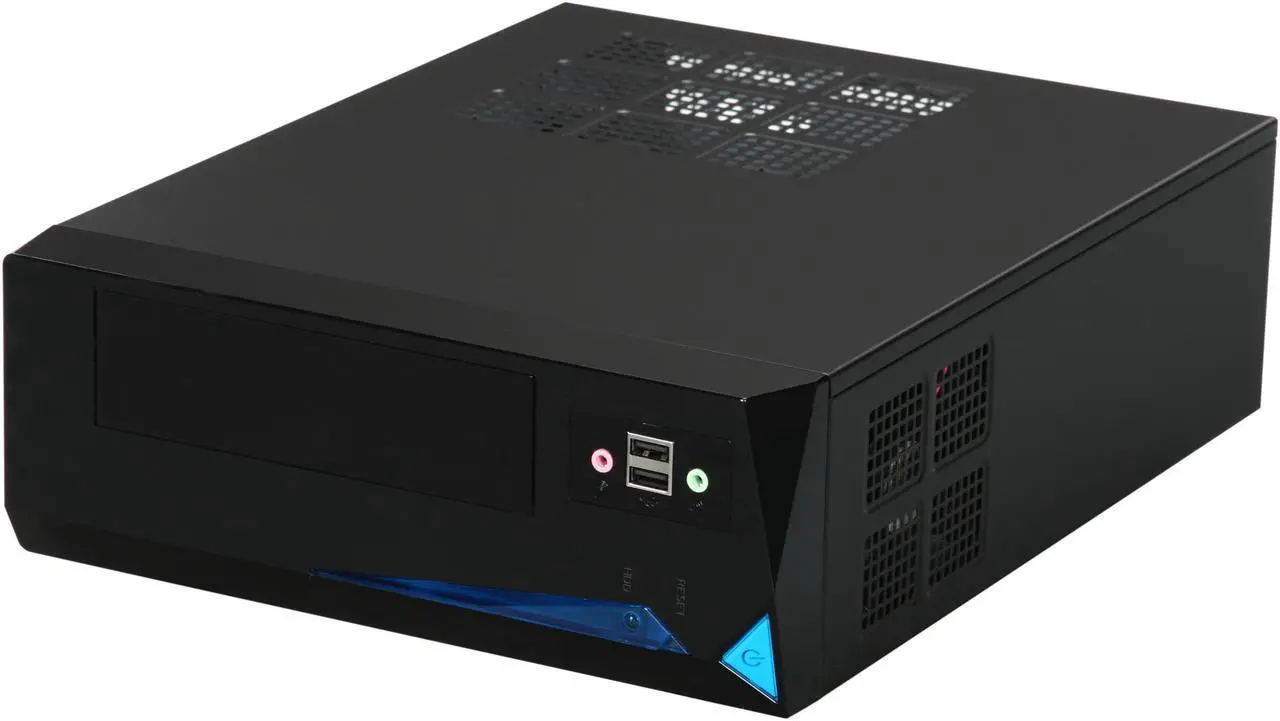 Alt view image 4 of 11 - IN WIN BP655 Black Mini-ITX Tower Computer Case 200W Power Supply