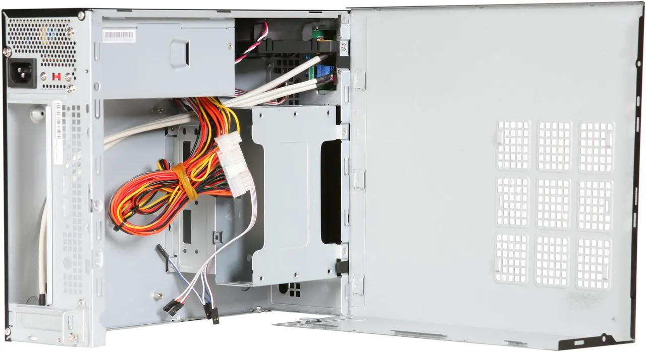Alt view image 7 of 11 - IN WIN BP655 Black Mini-ITX Tower Computer Case 200W Power Supply
