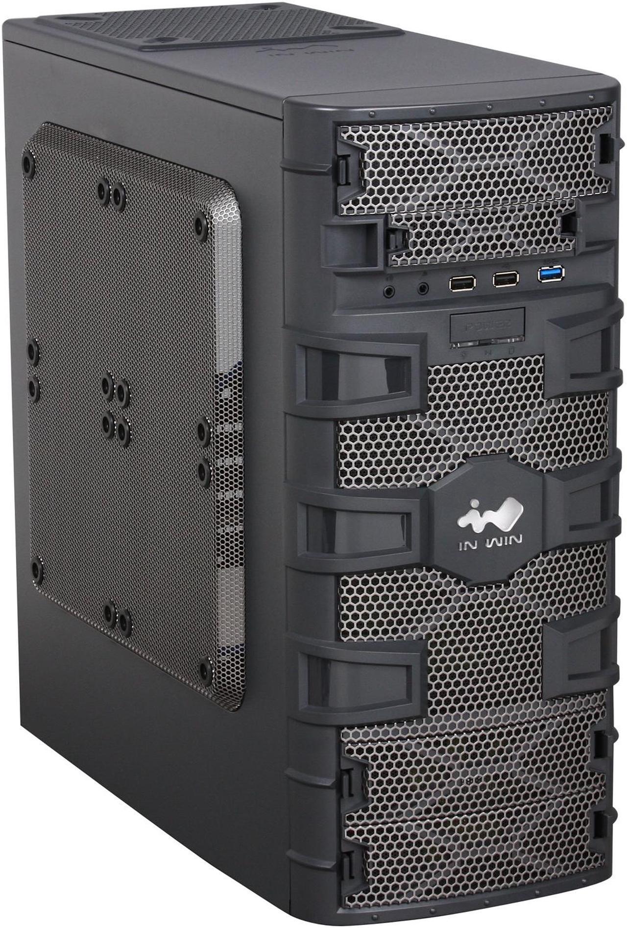Main image of IN WIN Dragon Slayer Black 0.6mm SECC Micro ATX Mini Tower Computer Case