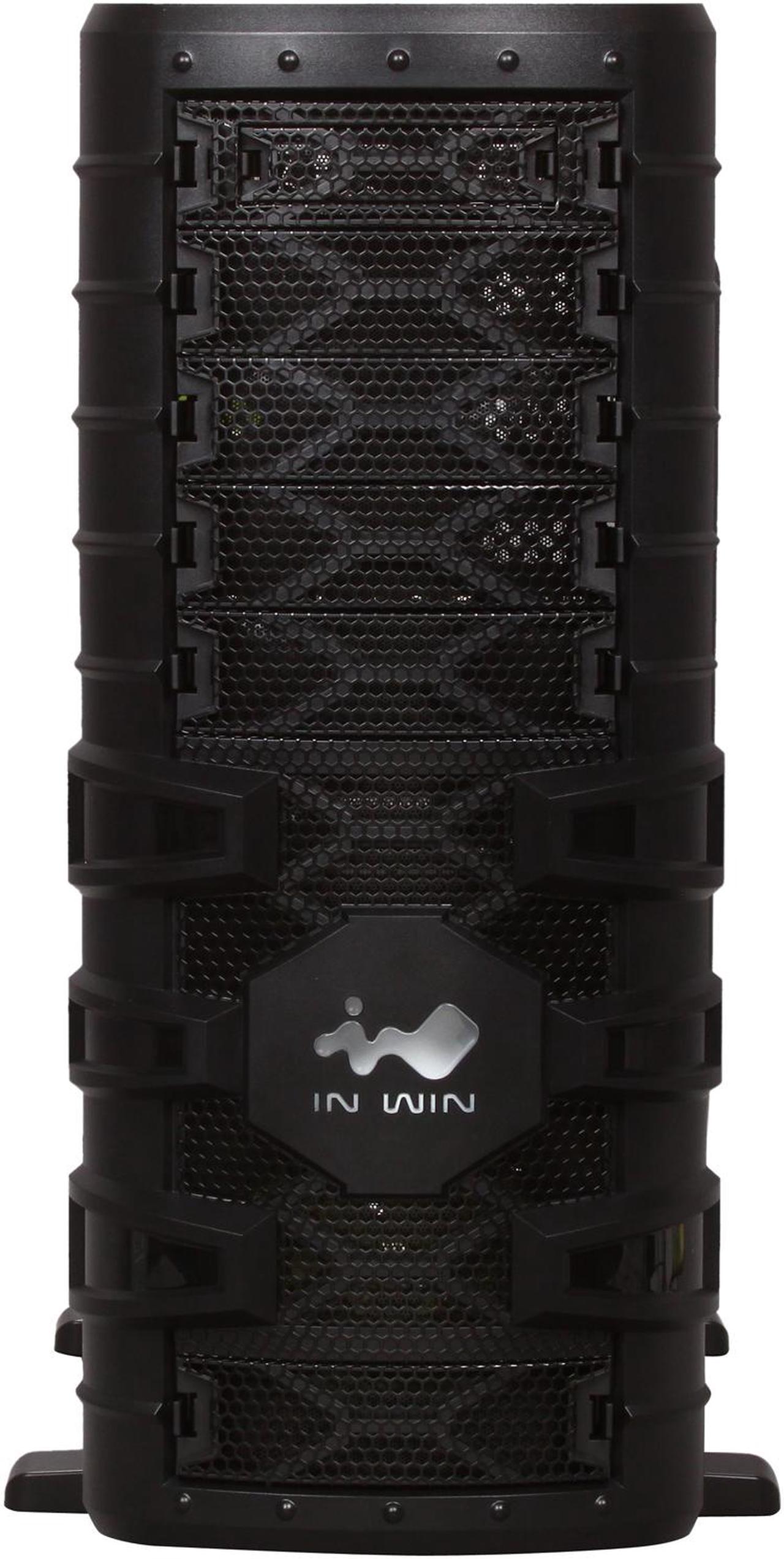Alt view image 2 of 11 - IN WIN Dragon Rider Black 1.0 - 0.8mm SECC Steel ATX Full Tower Computer Case