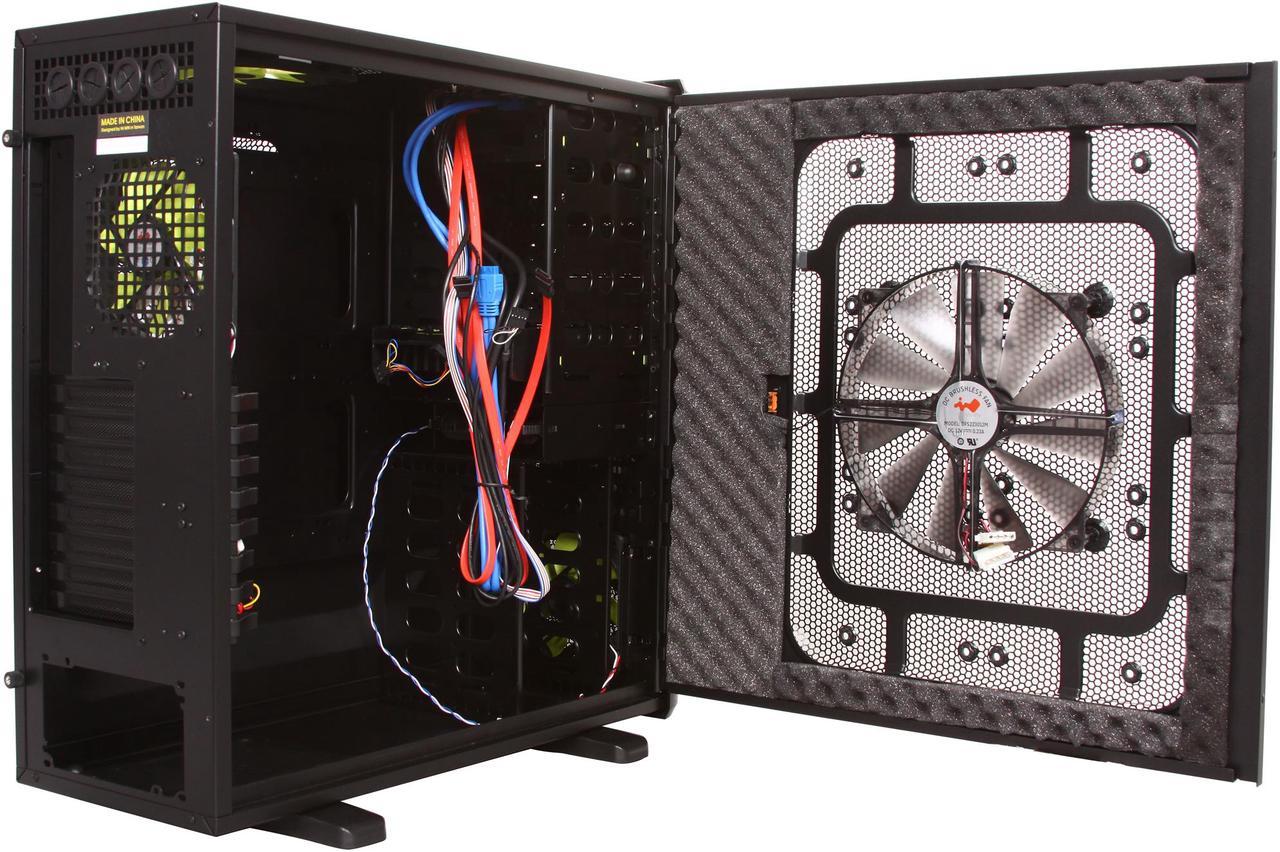 Alt view image 6 of 11 - IN WIN Dragon Rider Black 1.0 - 0.8mm SECC Steel ATX Full Tower Computer Case