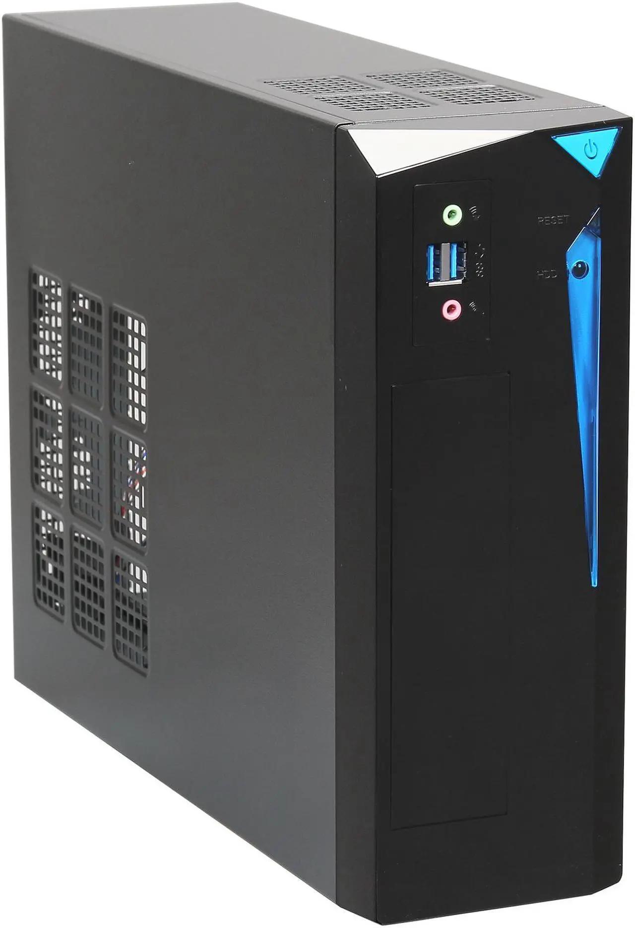 Main image of In Win BP655 mini ITX case with IP-S300FF1-0 H Haswell Ready power supply, 8cm Fan, Black, TAC 2.0, Front USB 3.0X2, HD audio