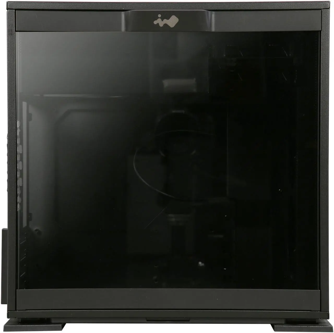 Alt view image 5 of 9 - IN WIN 301C Black Black SECC / Tempered Glass Micro ATX Mini Tower Computer Case