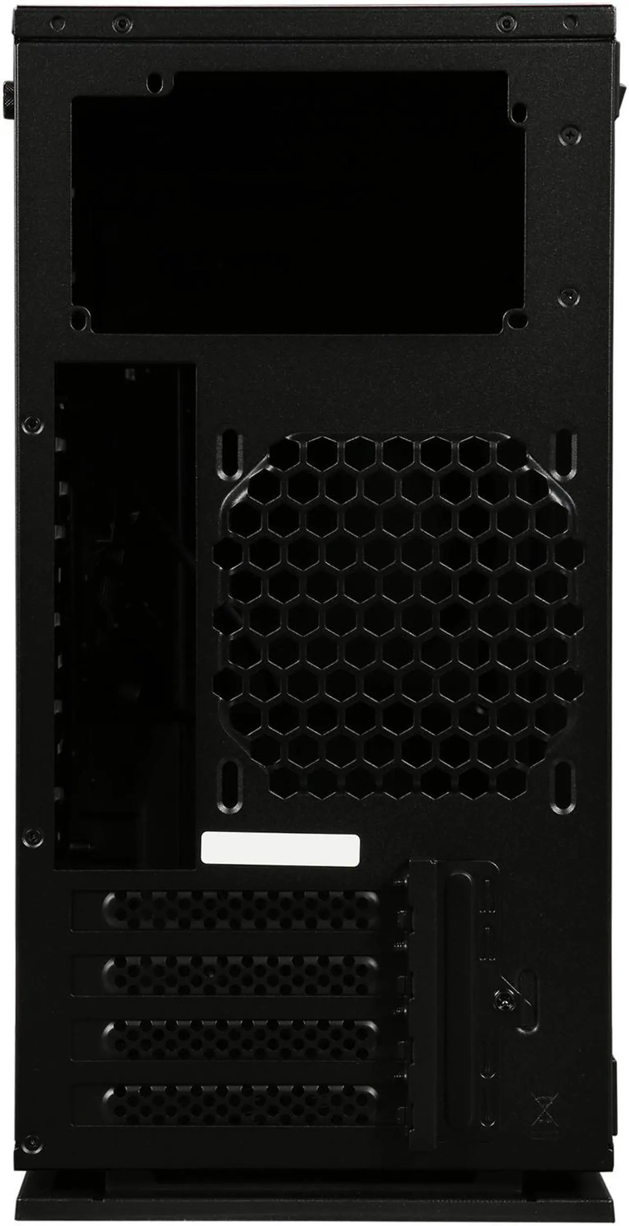 Alt view image 9 of 9 - IN WIN 301C Black Black SECC / Tempered Glass Micro ATX Mini Tower Computer Case