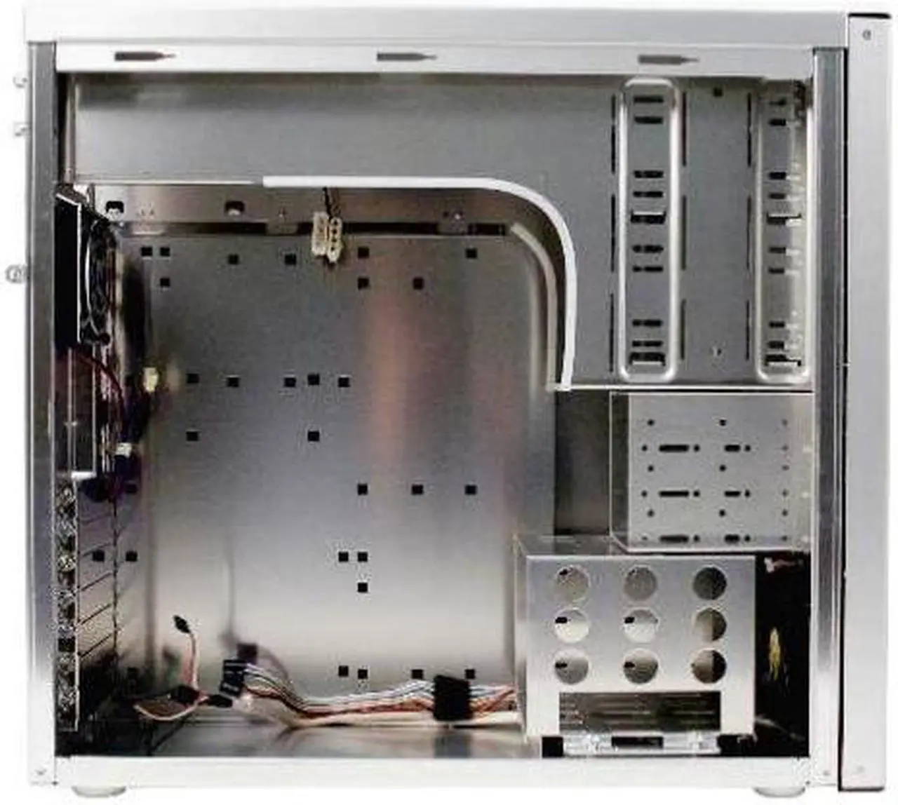 Alt view image 5 of 10 - LIAN LI PC-60USB B2 Silver Aluminum ATX Mid Tower Computer Case