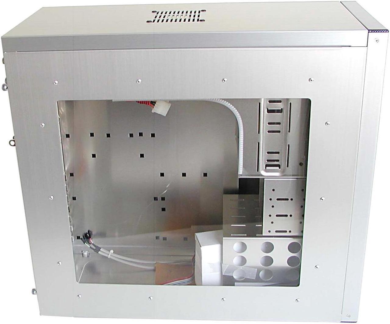 Alt view image 3 of 8 - LIAN LI PC-65 USB B2 Silver Aluminum ATX Mid Tower Computer Case
