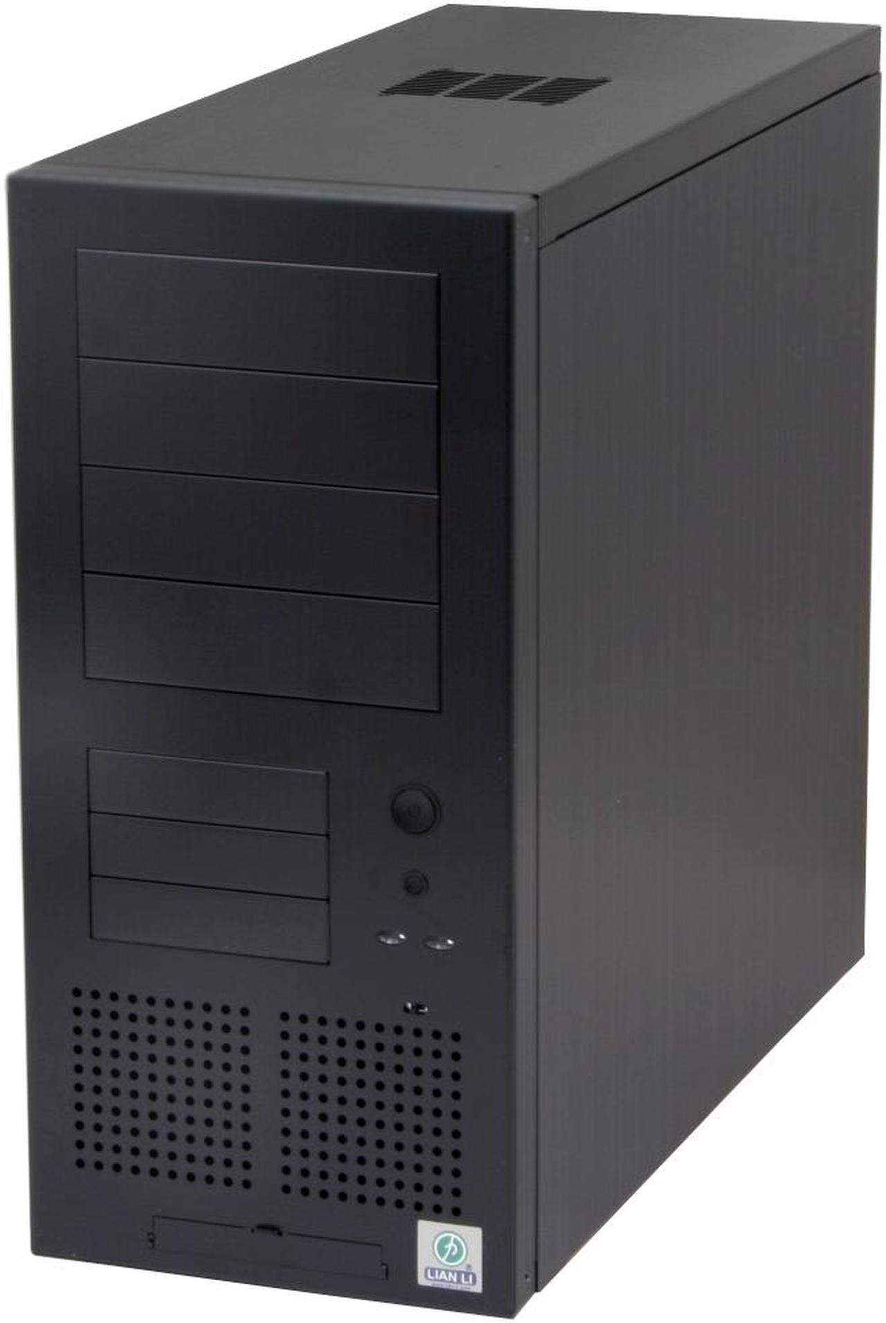 Alt view image 2 of 11 - LIAN LI PC-61 USB Black Aluminum ATX Mid Tower Computer Case