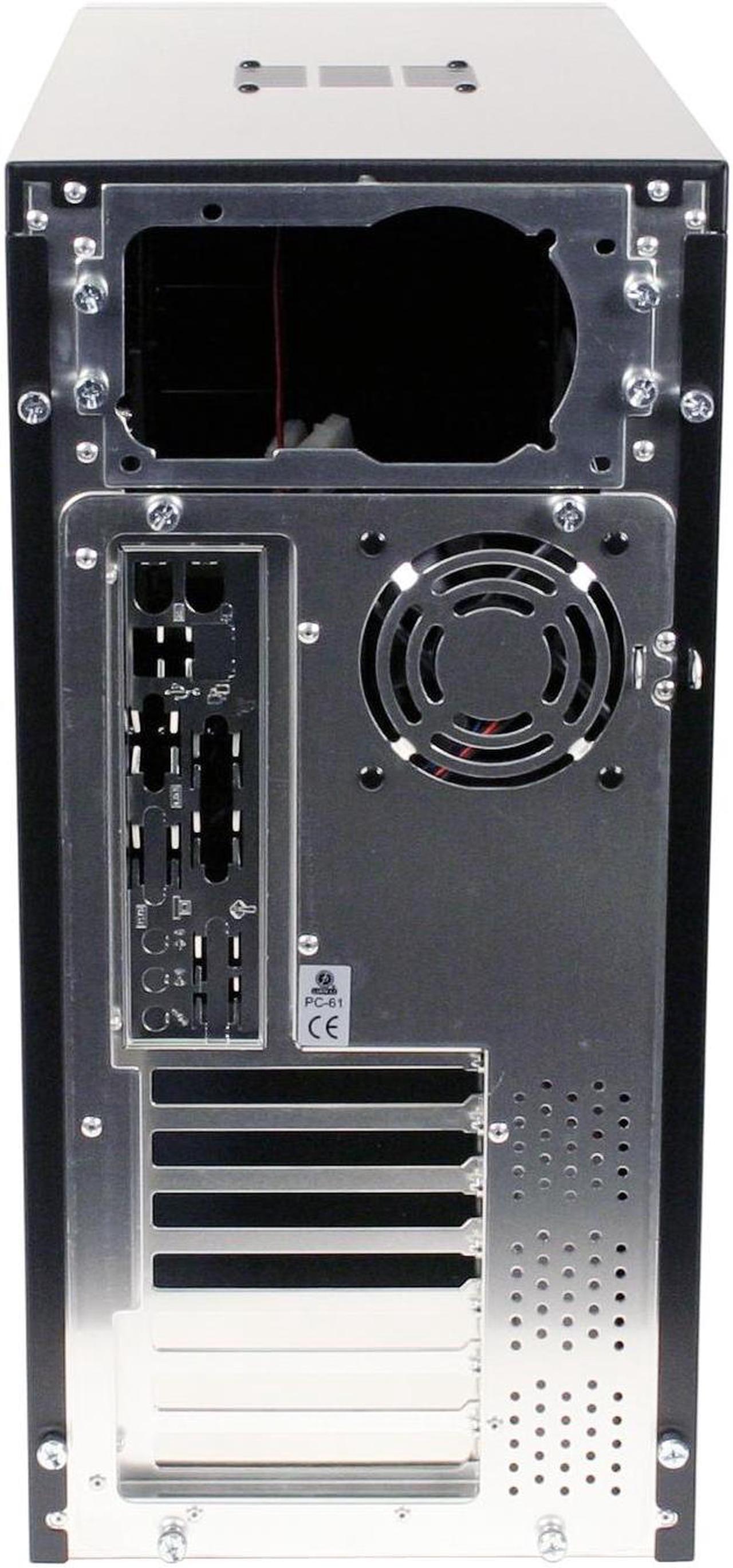 Alt view image 9 of 11 - LIAN LI PC-61 USB Black Aluminum ATX Mid Tower Computer Case