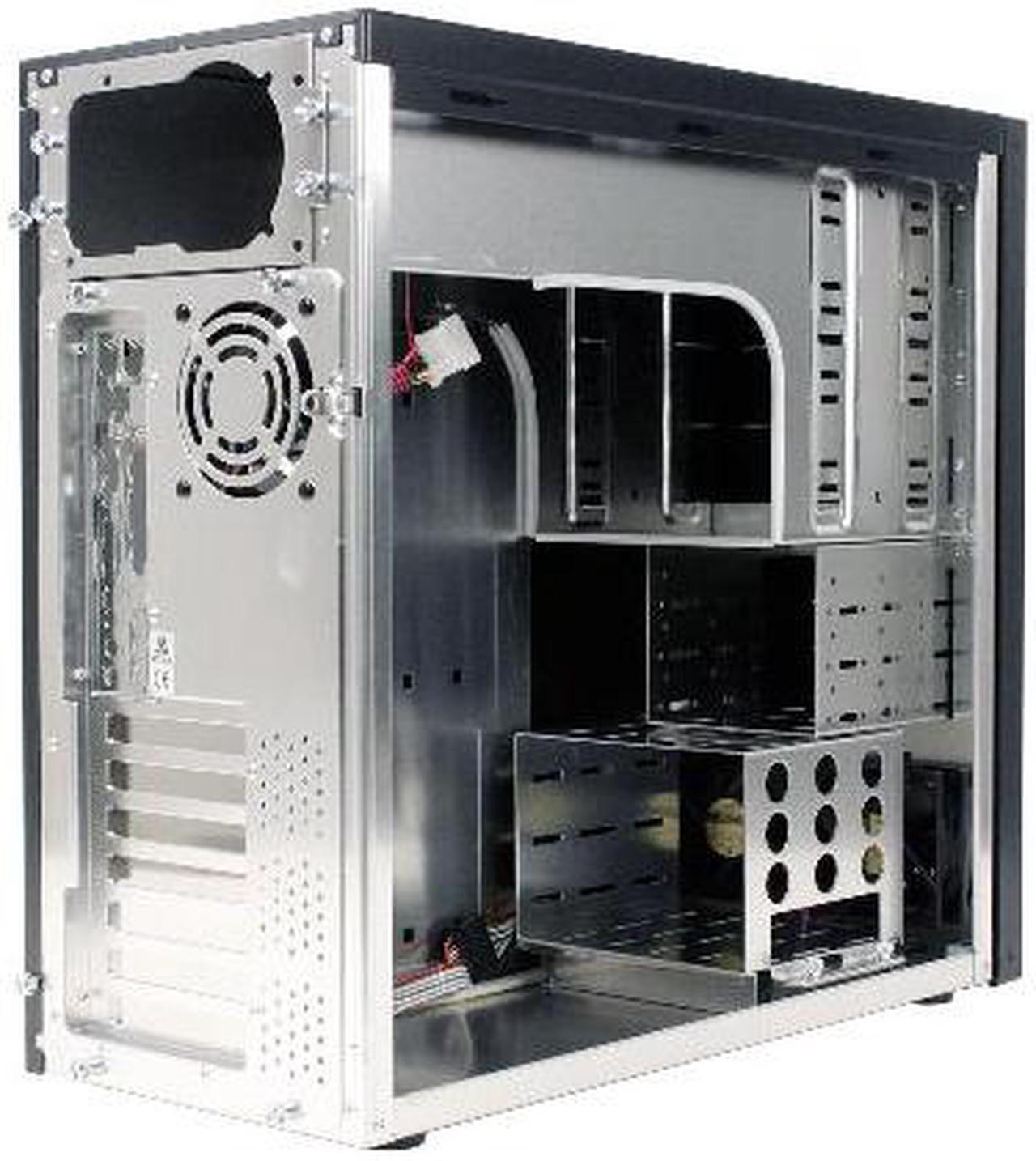 Alt view image 6 of 11 - LIAN LI PC-61 USB Black Aluminum ATX Mid Tower Computer Case