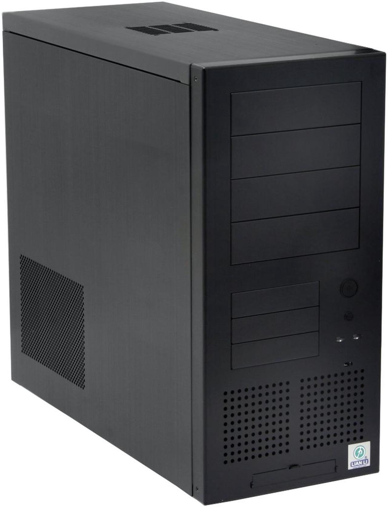 Main image of LIAN LI PC-61 USB Black Aluminum ATX Mid Tower Computer Case