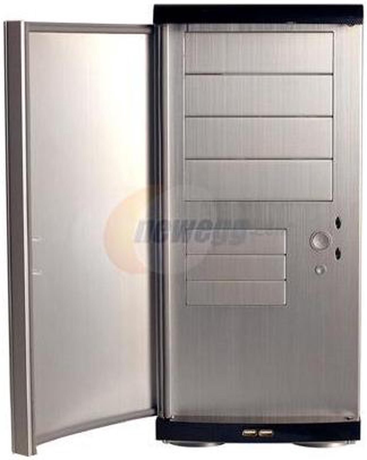 Alt view image 2 of 4 - LIAN LI PC-6070A Silver Aluminum ATX Mid Tower Computer Case