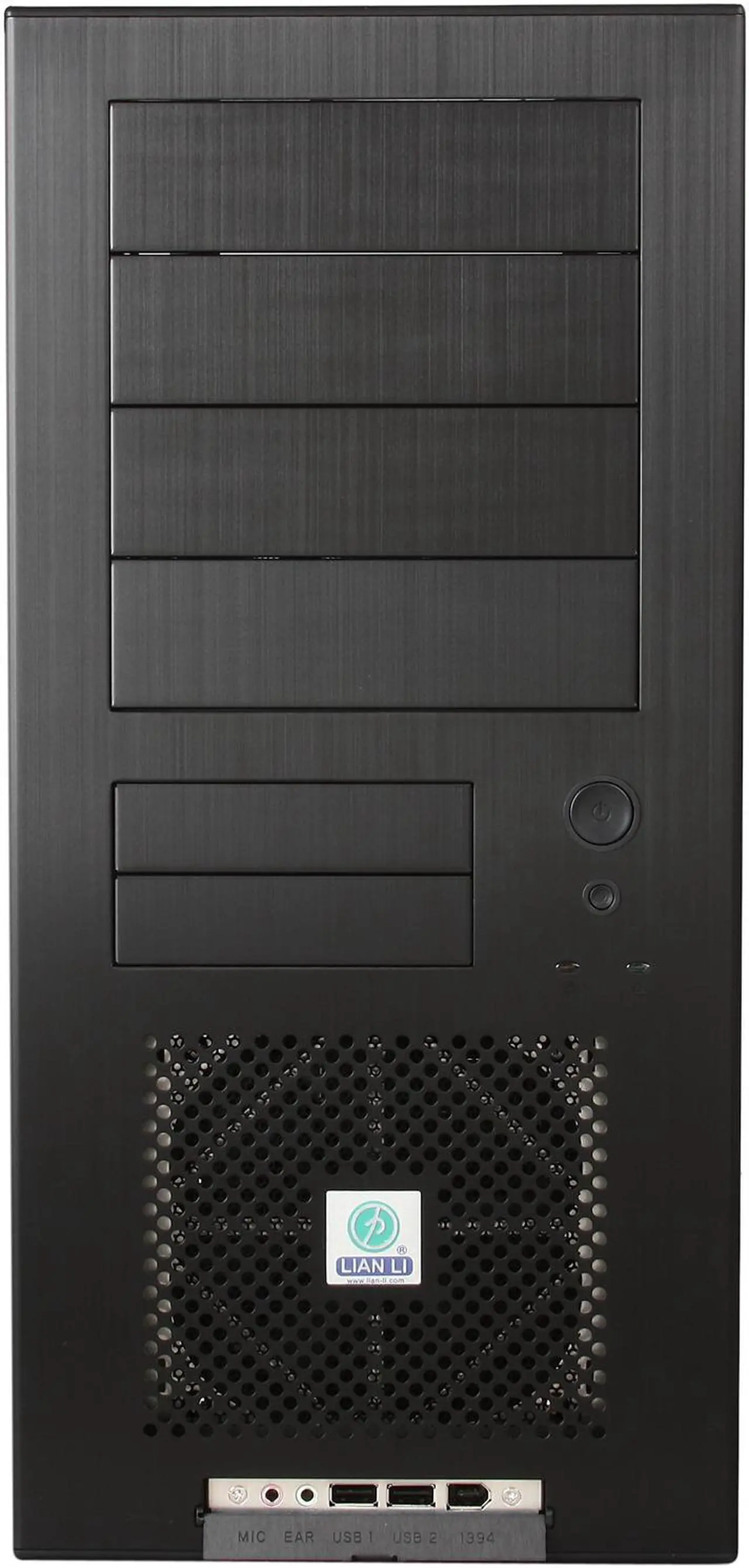 Alt view image 2 of 9 - LIAN LI PC-7B plus II Black Aluminum ATX Mid Tower Computer Case